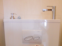 WiCi Bati Waschbecken auf Wand-WC intergriert - Herr und Frau L (Frankreich - 70) - 2 auf 3